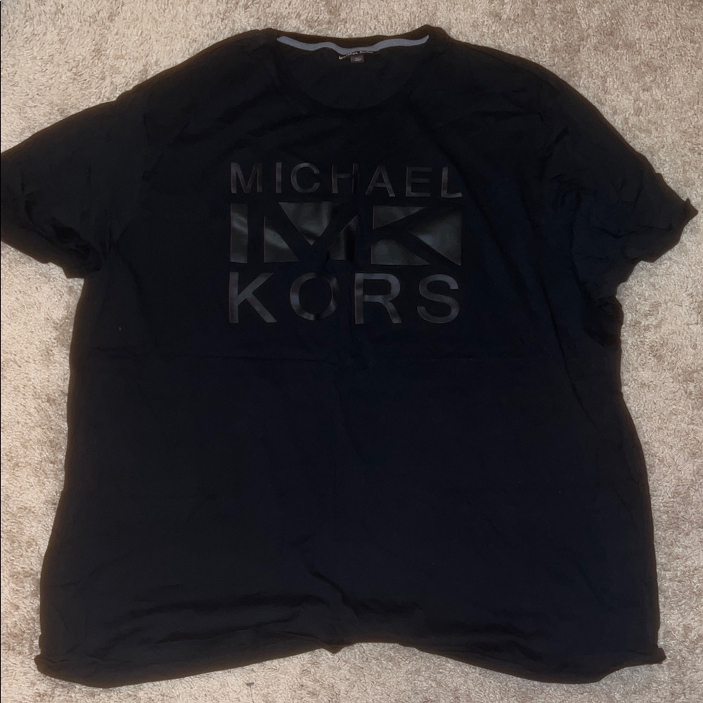 Michael Kors Black Logo Tee